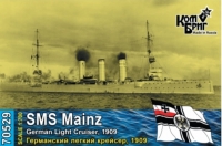 German Mainz Light Cruiser, 1909