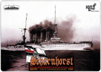 Немецкий броненосный крейсер "Scharnhorst", 1907 г. Полный корпус.