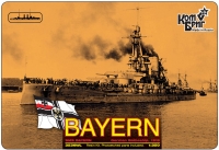 Немецкий линкор "Bayern", 1916 г. По ватерлинию.