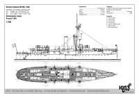 Русская канонерская лодка "Гиляк", 1898 г.