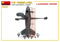 Истребитель Focke-Wulf Triebflugel с посадочной лестницей