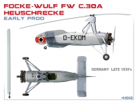 Самолет FW C.30A HEUSCHRECKE ранний