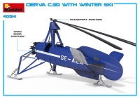 Автожир AVRO CIERVA C.30 на лыжах