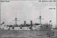 Американский крейсер "Baltimore", 1890 г.