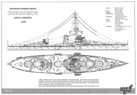 Английский линкор "Conqueror", 1912 г.