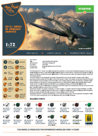 Самолет Ki-51 Sonia. ВВС иностранных государств. Starter kit