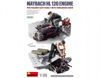 Maybach HL 120 Engine for Panzer III/IV Family w/Repair Crew