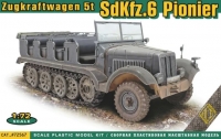 Полугусеничный тягач 5 т. Sd.Kfz.6 Zugkraftwagen Pionier