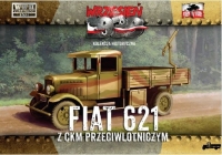 Польский Fiat 621 с зенитным пулеметом