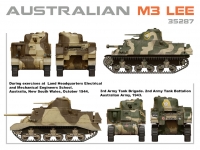 Австралийский танк M3 Lee с интерьером