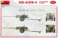 Советская пушка 57/76 мм с передком и расчетом (2 в 1)
