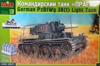Немецкий танк PzBfwg 38t (Прага) командирский
