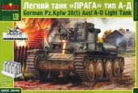 Немецкий танк PzBfwg 38t (Прага) Ausf A-D