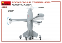 Самолет Focke-Wulf Triebflugel Nachtjager