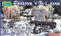 Советский танк Т-26-1 (экранированный)