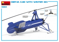 Автожир AVRO CIERVA C.30 на лыжах