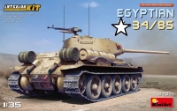 Египетский танк Тип-34/85 с интерьером