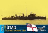 Английский миноносец «Stag» (D-class), 1900 г.