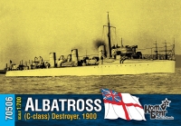 Английский миноносец «Albatross» (C-class), 1900 г.