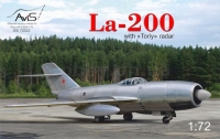 Самолет Ла-200 с радаром "Торий"