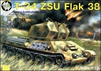 Танк T-34 с Flak 38 Германия