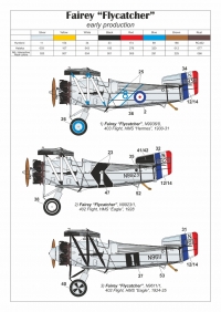 Британский истребитель Fairey "Flycatcher" ранний