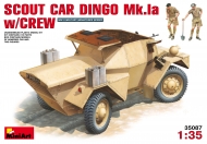 Британский бронеавтомобиль Dingo Mk.1a с экипажем