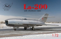 Самолет Ла-200 с радаром "Коршун"
